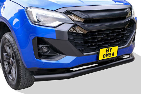 OMSA Isuzu D-Max Texas Ön Alt Koruma Çap:76 Siyah 2020-2024 Arası
