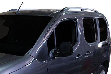 Toyota Proace City Solid Tavan Çıtası Siyah Uzun Şase 2019 ve Sonrası