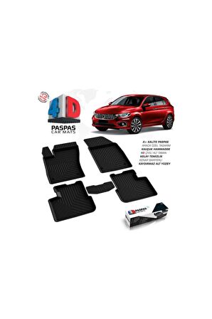 Fiat Egea 4d Uyumlu Paspas Siyah 2016 Ve Sonrası