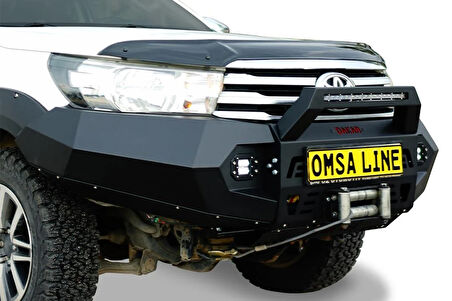 OMSA Toyota Hilux Dakar Çelik Ön Tampon Sensörlü-Sensörsüz 2015-2020 Arası