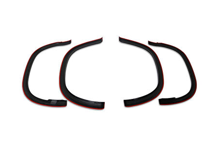 Mitsubishi L200 Çamurluk Dodik Seti Dar Model 4 Parça Abs 2019-2024 Arası