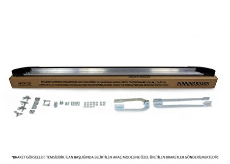 OMSA Mercedes Sprinter W906 Dot Line Yan Basamak Siyah Orta Şase 2006-2017 Arası