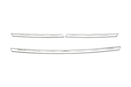 OMSA Renault Trafic 3 Krom Ön Panjur 3 Parça 2021-2024 Arası