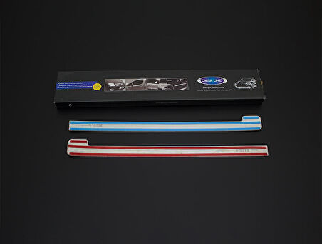 OMSA Opel Combo E Krom Sürgülü Kapı Çıtası 2 Parça 2019 ve Sonrası