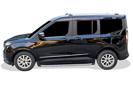 OMSA Ford Tourneo Courier Krom Cam Çıtası 2 Parça 2024 ve Sonrası