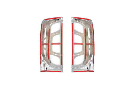 OMSA Citroen Nemo Krom Stop Çerçevesi 2 Parça Abs 2007-2017 Arası