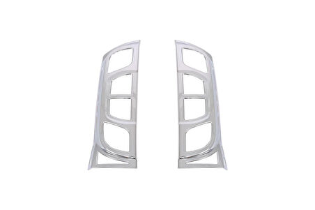 OMSA Peugeot Bipper Krom Stop Çerçevesi 2 Parça Abs 2008 ve Sonrası