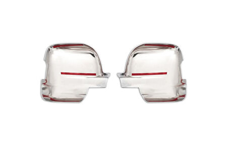 OMSA Renault Trafic 3 Facelift Krom Ayna Kapağı 2 Parça ABS 2023 ve Sonrası