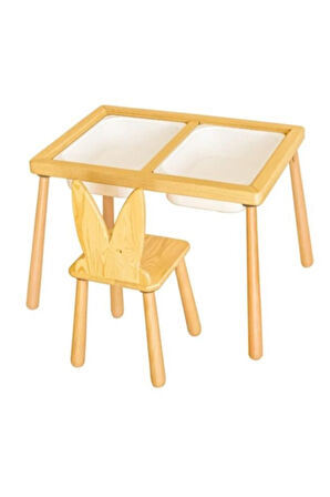 Duyusal Oyun Masası + 1 Sandalye