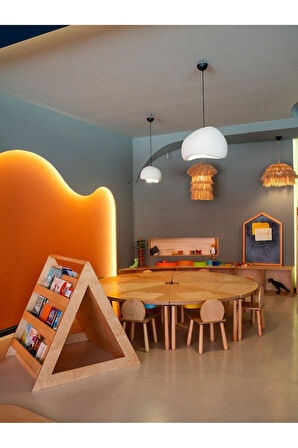 8 Parçalı Üçgen Etkinlik Masası ( 16 Kişilik)