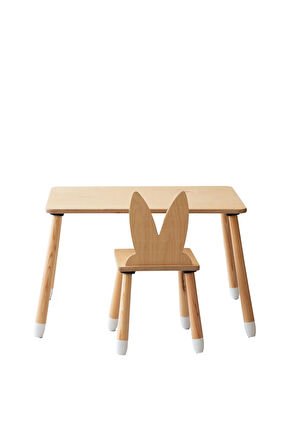 Düz Etkinlik Masası ( 1 Sandalyeli)