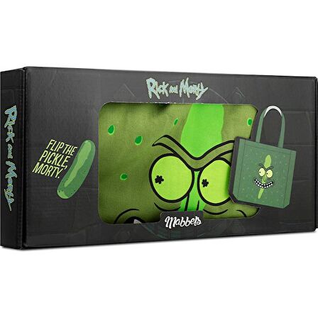Mabbels Rick And Morty Pickle Bez Çanta Gabardin Yeşil