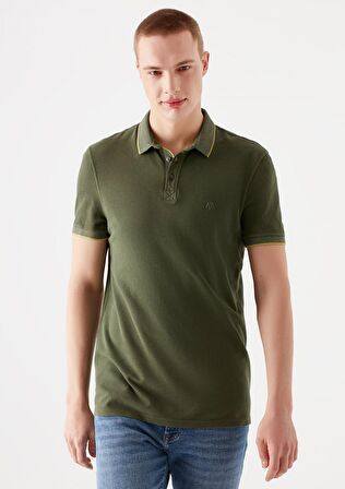 Mavi Yeşil Polo Tişört 065920-30721