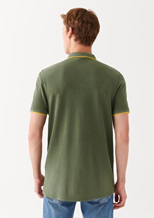 Mavi Yeşil Polo Tişört 065920-30721