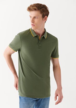 Mavi Yeşil Polo Tişört 065920-30721