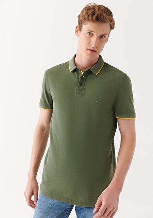 Mavi Yeşil Polo Tişört 065920-30721