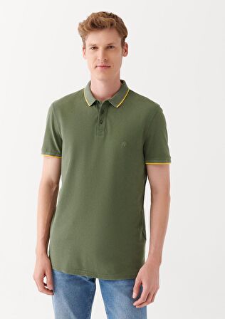 Mavi Yeşil Polo Tişört 065920-30721