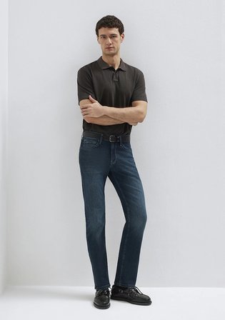 Hunter Mavi Premium Koyu Mavi Jean Pantolon 0020231266