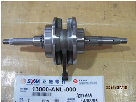 SYM KRANK KOMPLE FIDDLE 3 125