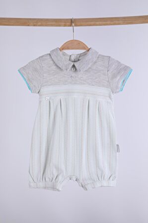Babyhola %100 Pamuk Erkek Bebek Tulum 13758