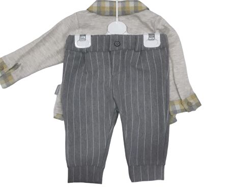 Babydoll 2li Takım Kahverengi