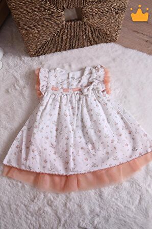 Babydola Kız Bebek Çocuk Elbise Bayramlık Yazlık 15150