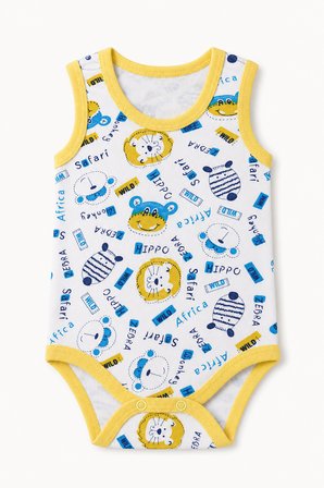 5'li Atlet Kol Çıtçıtlı Badi Mix Set