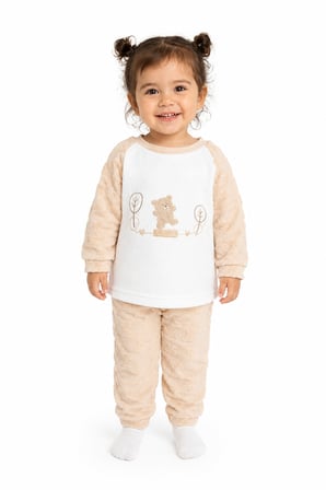 Kız Erkek Bebek Ay Desenli Takım 15608