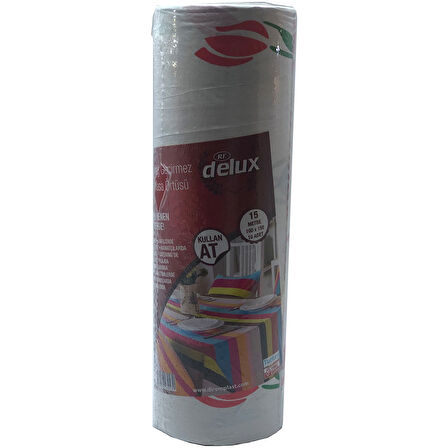 DELUX MASA ÖRTÜSÜ KAĞIT KULLAN AT 10 LU 15MT 100X150 0130