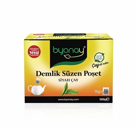 Byonay Demlik Poşet Çay 500gr