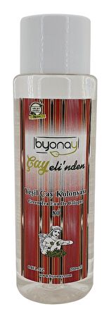 Yeşil Çay Kolonyası 200ml Pet (Keşan Motifli)