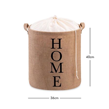 OCEAN HOME 2'li Jüt Sepet Set //42x31x25+36x40