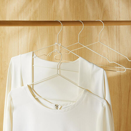 Ocean Home Textile 10'lu Şeffaf Akrilik Askı Kancası 4 x 2.5 x 0.38 cm