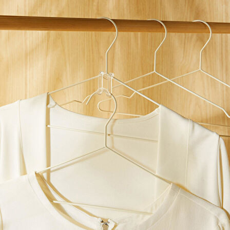 Ocean Home Textile 10'lu Şeffaf Akrilik Askı Kancası 4 x 2.5 x 0.38 cm