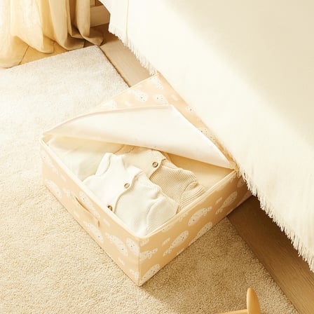 Ocean Home Textile Çocuk Odası Sevimli Balina Destekli Kutu Hurç 45 x 55 x 18 cm