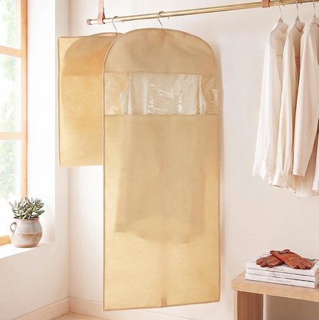 Ocean Home Textile Bej Balıksırtı Elbise Kılıfı 60 x 135 cm