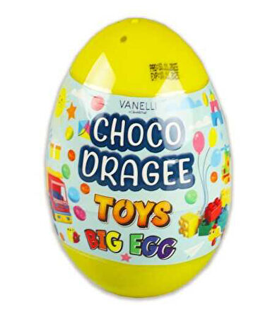Vanelli Choco Dragee Oyuncak Yumurta 15 Gr. (1 Adet)
