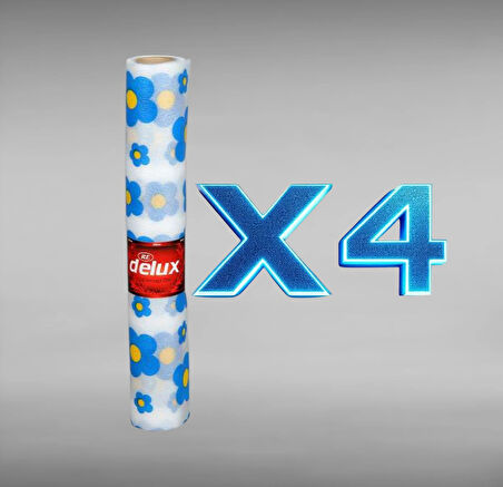 ÇOK AMAÇLI ÖRTÜ( Dolap İçi, Çekmece, Raf, Vitrin) 45CM x 4 METRE ( 4 Adet)