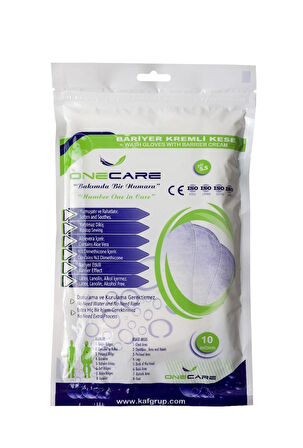 Onecare Bariyer Kremli Kese 10'lu 10 Paket