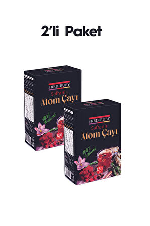 2'li Paket Safranlı Atom Çayı