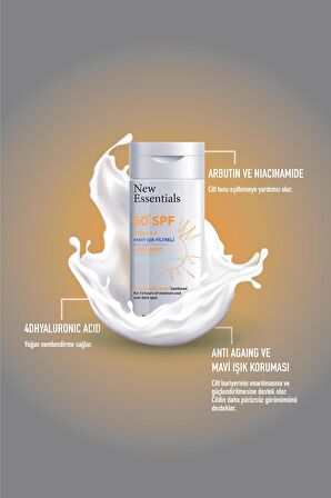 Leke Karşıtı SPF 50 PA++++ Korumalı Güneş Bakım Kremi