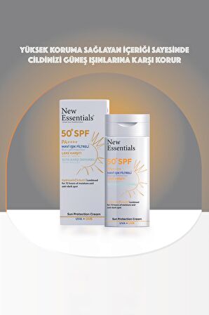 Leke Karşıtı SPF 50 PA++++ Korumalı Güneş Bakım Kremi