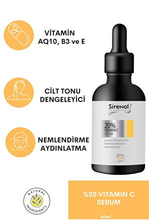 Sirenol Günlük Leke Bakım Seti (3 adet Ped Hediyelidir) 300 mL / 250 mL / 60 mL