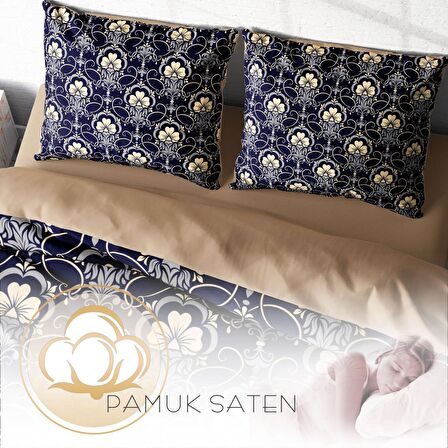 Monohome Lucky 3D Temalı Pamuk Saten Çift Kişilik Nevresim Takımı