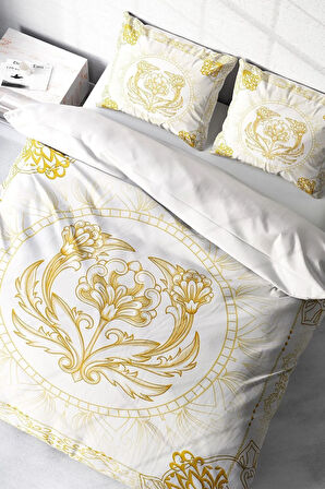 Nevresim Takımı %100 Doğal Pamuk Çift Kişilik 3d Digital Osmanlı Motifleri I