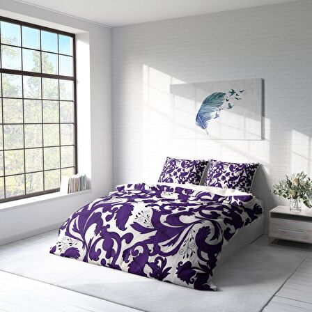 Monohome Osmanlı 2 3D Temalı Pamuk Saten Çift Kişilik Nevresim Takımı