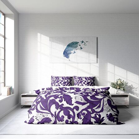 Monohome Osmanlı 2 3D Temalı Pamuk Saten Çift Kişilik Nevresim Takımı