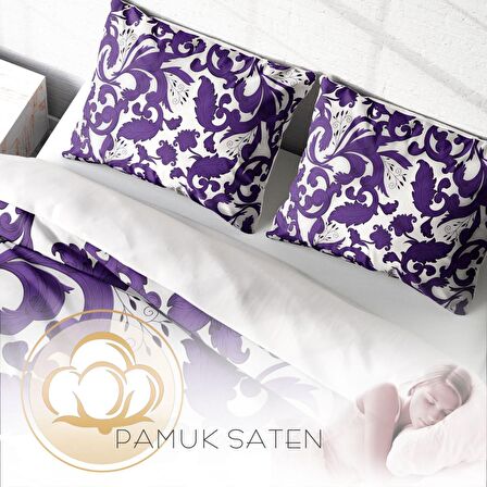 Monohome Osmanlı 2 3D Temalı Pamuk Saten Çift Kişilik Nevresim Takımı