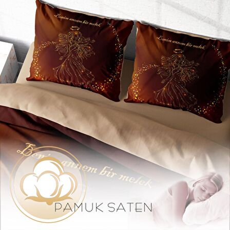 Monohome Anneler Günü III 3D Temalı Pamuk Saten Çift Kişilik Nevresim Takımı