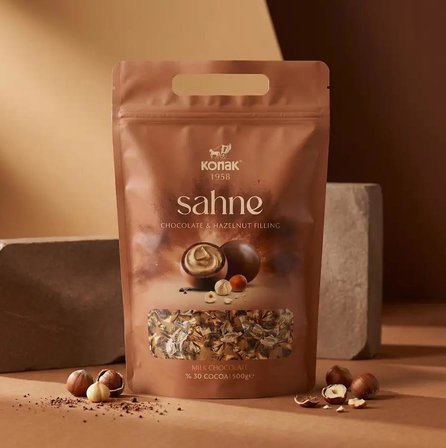 Konak Sahne Fındıklı Sütlü Çikolata 500 GR